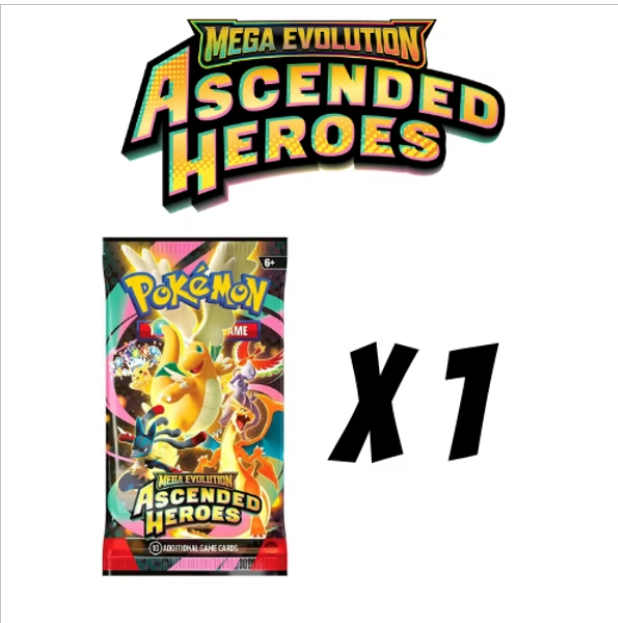 Ascended Heroes Booster Pack x1